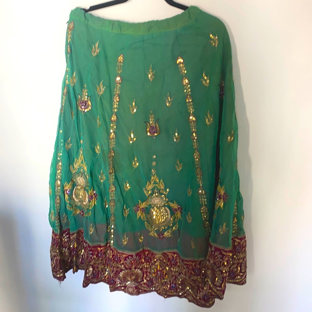 Fusion Indian Embellished Skirt